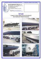 SELF PROPELLED BOAT TRAILER M160 - 1