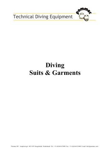 DIVING SUITS