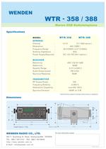 Marine DSB Radiotelephones WTR - 358 / 388 - 2