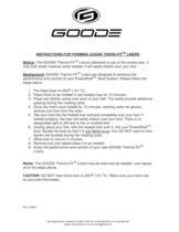 TheroFit Heat Molding Instructions-1
