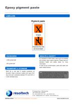 Epoxy Pigment Pastes - 2