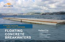 CONCRETE PONTOONS AND FLOATING CONCRETE BREAKWATERS - 11