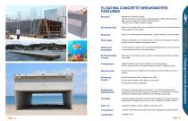 CONCRETE PONTOONS AND FLOATING CONCRETE BREAKWATERS - 12