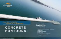 CONCRETE PONTOONS AND FLOATING CONCRETE BREAKWATERS - 6