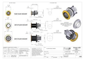 Technical Overview of Flush Mount Product Range - 1