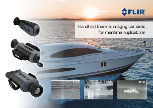 Handheld thermal imaging cameras for maritime applications