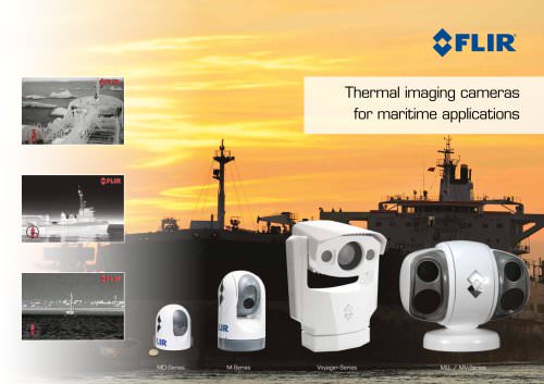 Thermal imaging cameras for maritime applications