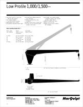 Low Profile 1,000/1,500 Davit - 1