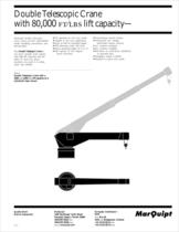 Specification Double Telescopic Cranes with 80,000 FT/LBS lift capacity - 1