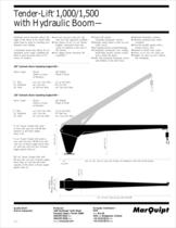 Specification Tender-Lift 1,000/1,500 with Hydraulic Rotation - 1