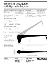 Tender-Lift 1,000/1,500 with Hydraulic Rotation - 1