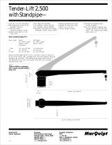 Tender-Lift 2,500 with Standpipe - 1