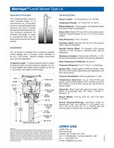 MetritapeTM Level Sensor Type LA - 2