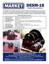 DESM-18 Electric Mooring Winch - 1