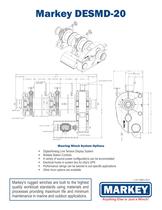 DESMD-20 Electric Double Drum Mooring Winch - 2