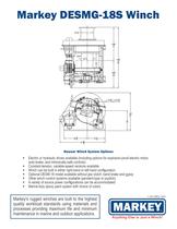 DESMG-18S Electric Mooring Winch - 2