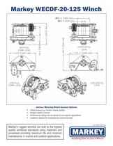 WECDF-20-125 Electric Anchor / Mooring Winch - 2