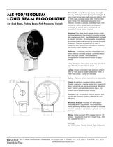 MS 120/1500LBM LONG BEAM FLOODLIGHT - 1