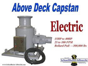 Right Angle Style Above-the-Deck Capstan - 1