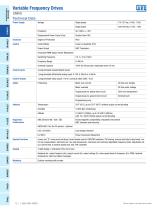 2016 LV Variable Frequency Drives and Soft Starters Catalog - 12