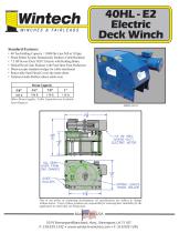 40HL-E2 Electric Deck Winch - 1