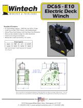 DC65-E10 Electric Deck Winch - 1