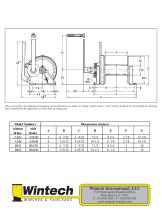 Spur Gear Hand Winches - 1/2 and 1 Ton - 2