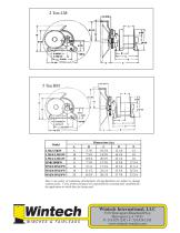 Spur Gear Hand Winches - 2 and 5 Ton - 2