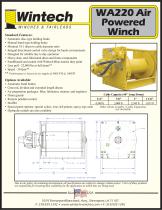 WA-220 Air Winch - 1