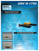 USV Survey Boat H-1750 Brochure - 1