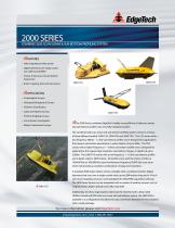 2000 series COMBINED SIDE SCAN SONAR & SUB-BOTTOM PROFILING SYSTEM - 1