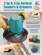 2 hp & 3 hp Vertical sanders & grinders - 1