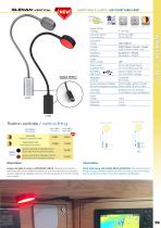 Glenan - red/white - horizontal fitting Ø 60 mm (2.3in) - matt black-2