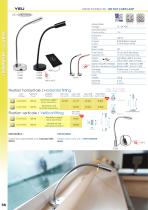 Glenan - red/white - horizontal fitting - silver - USB