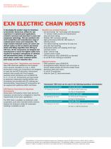 EXN Electric Chain Hoists for Hazardous Environments - 2