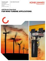 Hoists and Winches for Wind Turbine Applications - 1