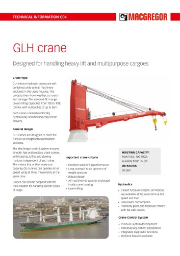 GLH crane