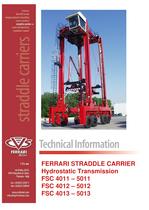 Straddle carrier hydrostatic - 2009 - 1