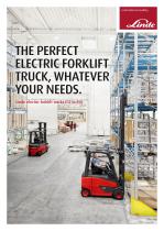 Linde electric forklift