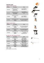 WATER JETTING ACCESSORIES & HOSES 2023-4