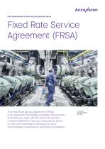 FRSA - Fixed Rate Service Agreement - 1