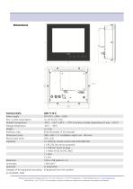 AHD 1110 G Displays with Glass Front - 2