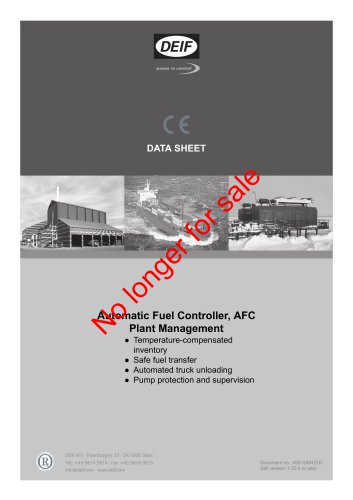 AFC plant management