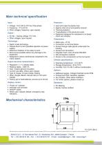 BATTERY CHARGER THREE PHASE 24VDC – CDTV RANGE - 2