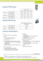 PSEA-PBD range – 24/72/110V mobile - 2