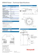 EM540 Radar Product Datasheet-2