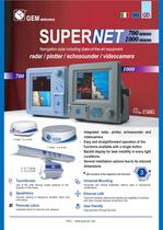 Echo sounder for ships SUPERNET  700 PDF - 1