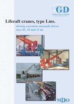 Liferaft cranes, type Lms. - 1