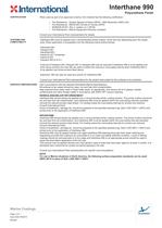 INTERTHANE 990 DATA SHEET - 2