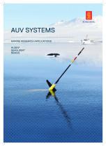 AUV systems for marine research applications